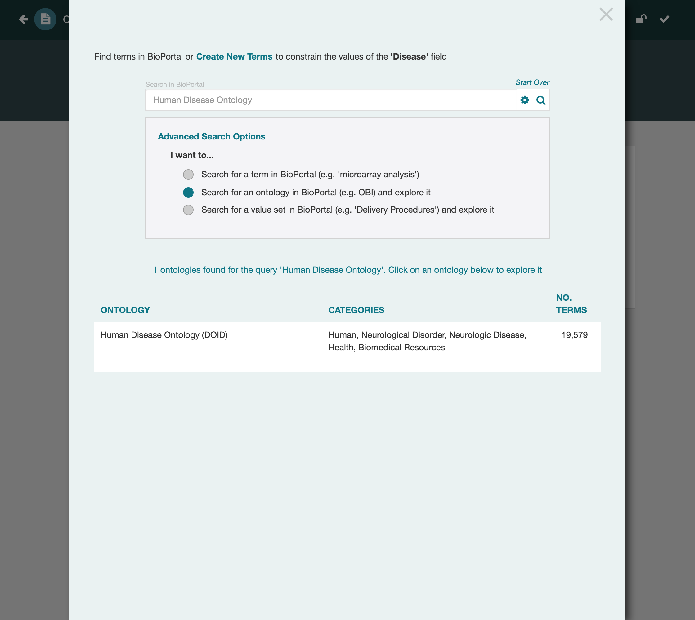 Searching for the Human Disease Ontology (DOID)
